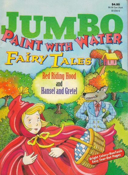 JUMBO PAINT WITH WATER FAIRY TALES