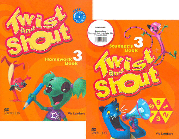 TWIST AND SHOUT 3 STUDENTS BOOK AND HOMEWORK BOOK