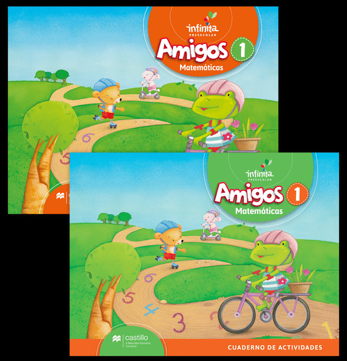 AMIGOS 1 MATEMATICAS INFINITA PREESCOLAR