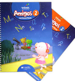 AMIGOS 2 LECTOESCRITURA  INFINITA PREESCOLAR
