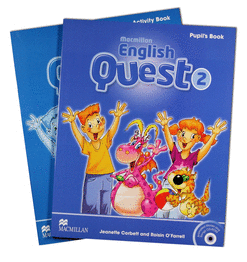 MACMILLAN ENGLISH QUEST 2 PUPILS BOOK AND ACTIVITY BOOK