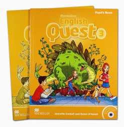 MACMILLAN ENGLISH QUEST 3 PUPILS BOOK AND ACTIVITY BOOK