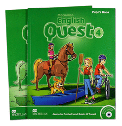 MACMILLAN ENGLISH QUEST 4 PUPILS BOOK AND ACTIVITY BOOK