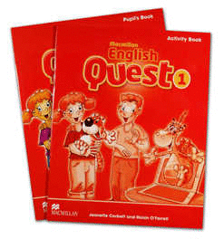 MACMILLAN ENGLISH QUEST 1 PUPILS BOOK AND ACTIVITY BOOK
