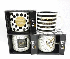 TAZA JUMBO CON CAJA VARIOS MODELOS