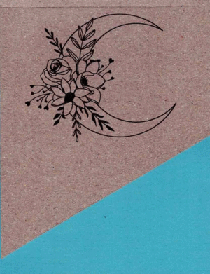 LIBRETA HOJAS NEGRAS CHICA HILAL