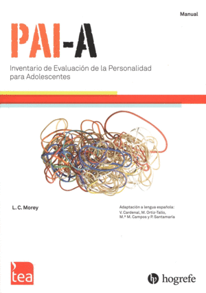 PAI A INVENTARIO DE EVALUACION DE LA PERSONALIDAD PARA ADOLESCENTES