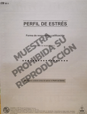 PERFIL DE ESTRES