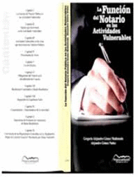 FUNCION DEL NOTARIO PUBLICO EN LAS ACTIVIDADES VULNERABLES LA