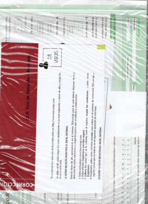 D2-R KIT CORRECCION 25 EJEMPLARES PIN 25 USOS PAQUETE HOJAS