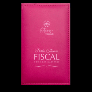 PORTA THEMIS FISCAL CON CORRELACIONES 2026  (COLOR ROSA)