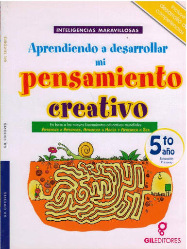 APRENDIENDO A DESARROLLAR MI PENSAMIENTO CREATIVO 5