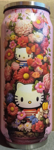 TERMO HELLO KITTY COLOR AZUL MALTEADA