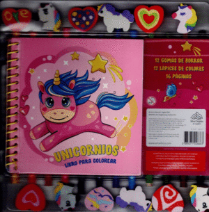 UNICORNIOS (LIBRO PARA COLOREAR)