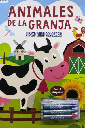 ANIMALES DE LA GRANJA LIBRO PARA COLOREAR
