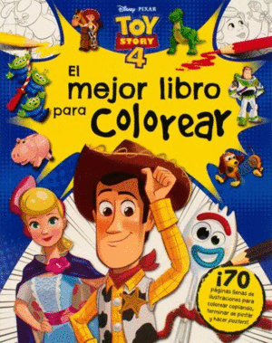 TOY STORY 4 EL MEJOR LIBRO PARA COLOREAR