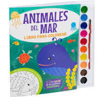 ANIMALES DEL MAR LIBRO PARA COLOREAR