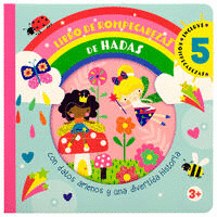 LIBRO INFANTIL DE ROMPECABEZAS HADAS (CARTON)