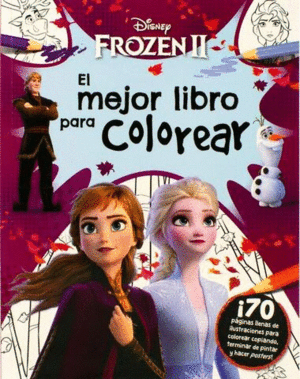 FROZEN 2 EL MEJOR LIBRO PARA COLOREAR