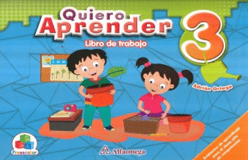 QUIERO APRENDER 3 PREESCOLOR LIBRO Y CUADERNO DE TRABAJO