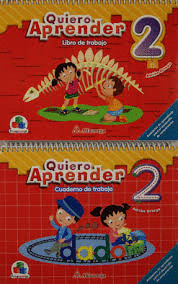 QUIERO APRENDER 2 PREESCOLAR PACK (LIBRO Y CUADERNO DE TRABAJO)