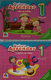 QUIERO APRENDER 1 PREESCOLAR PACK (LIBRO Y CUADERNO DE TRABAJO)