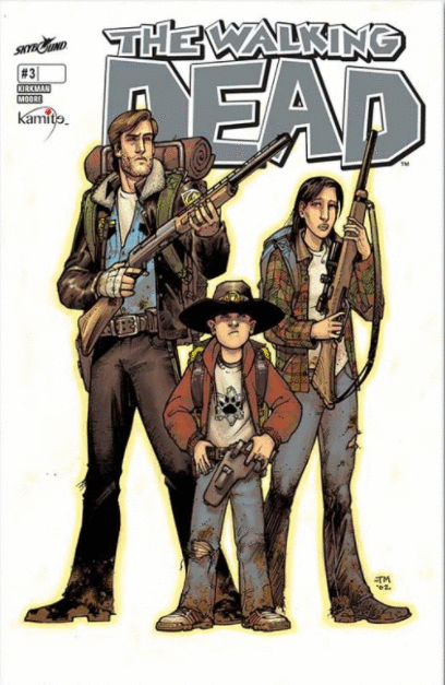 THE WALKING DEAD INDIVIDUAL 3 COMIC