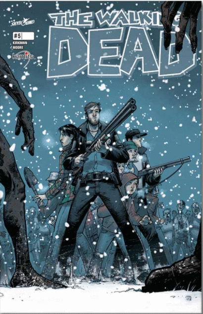 THE WALKING DEAD INDIVIDUAL 5 COMIC