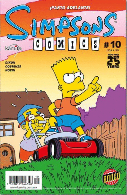 SIMPSONS COMICS 10 PASTO ADELANTE