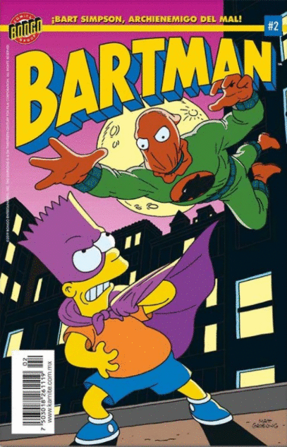 BARTMAN 2 COMIC