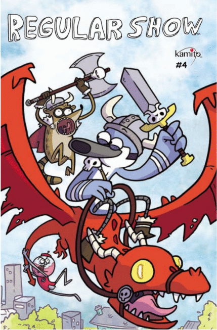 REGULAR SHOW 4 A COMIC
