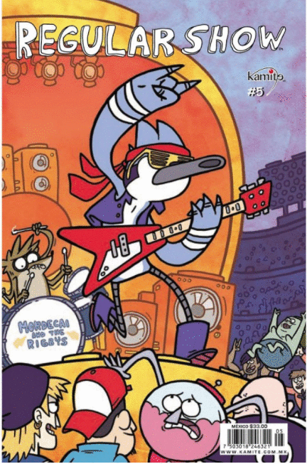 REGULAR SHOW 5 A COMIC
