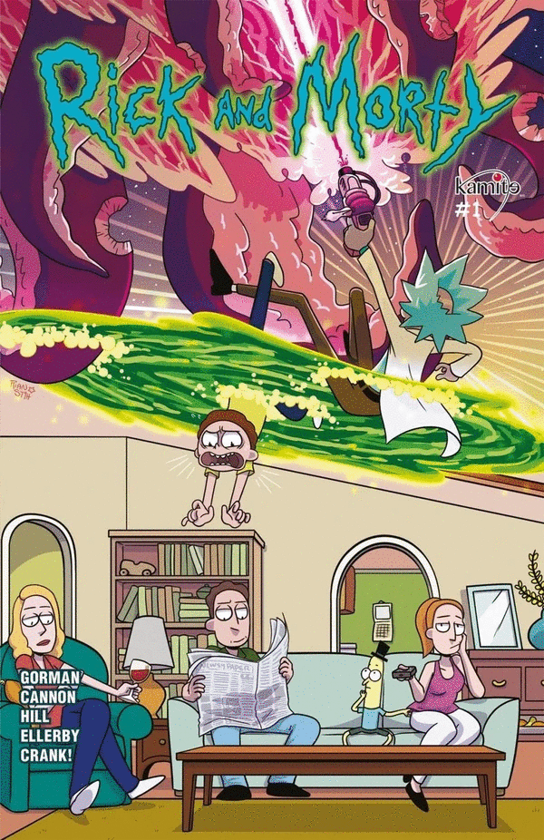 RICK AND MORTY 1 E   COMIC