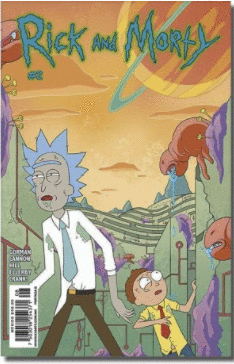 RICK AND MORTY 2 B  COMIC