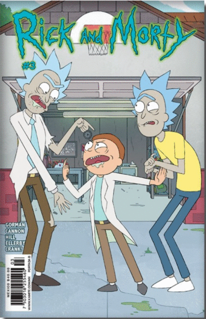 RICK AND MORTY 3B COMIC
