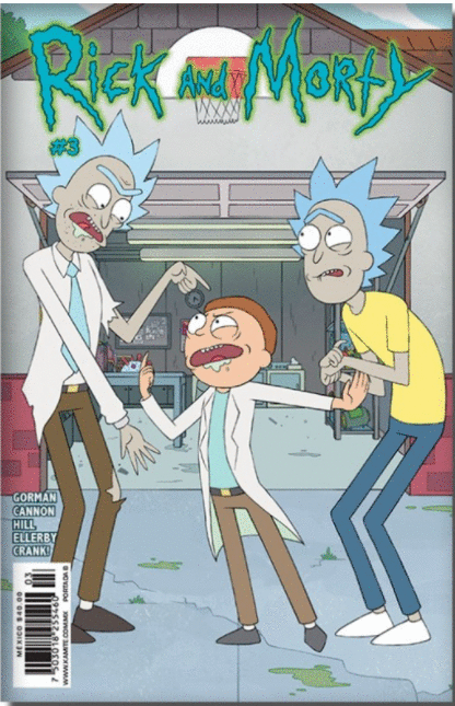 RICK AND MORTY 3B  COMIC