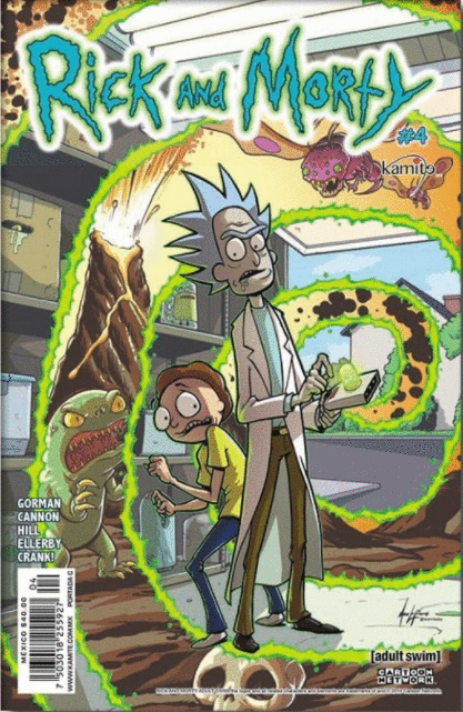 RICK AND MORTY 4 C   COMIC
