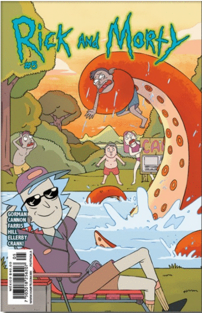 RICK AND MORTY 5 A COMIC