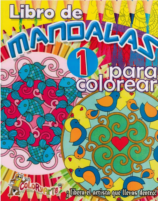 LIBRO DE MANDALAS PARA COLOREAR  1