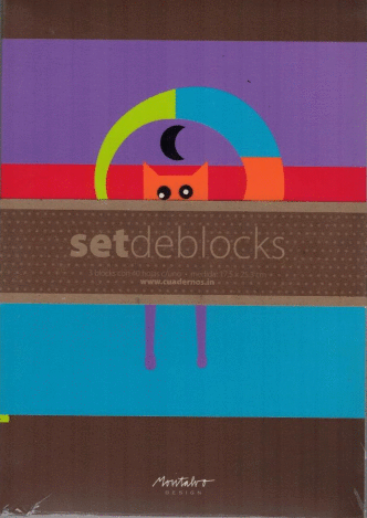 SET DE BLOCK GATO LUNA  (3 PIEZAS)