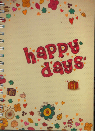 DATEBOOK PASTA DURA HAPPY DAYS