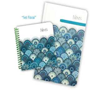 SET DE JOURNAL Y MINI FLORAL