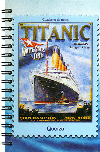 CUADERNO DE NOTAS TITANIC