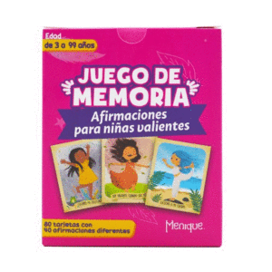 JUEGO DE MEMORIA AFIRMACIONES PARA NI�AS VALIENTES