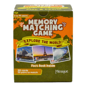JUEGO DE MEMORIA EXPLORE THE WORLD