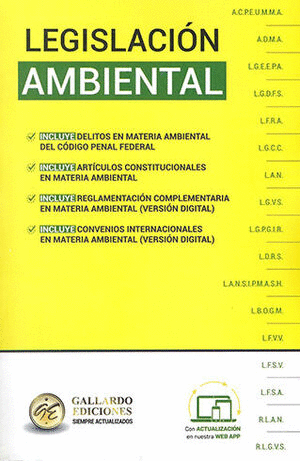 LEGISLACION AMBIENTAL 2024