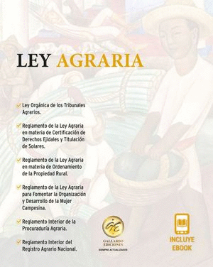 LEY AGRARIA 2024 + EBOOK