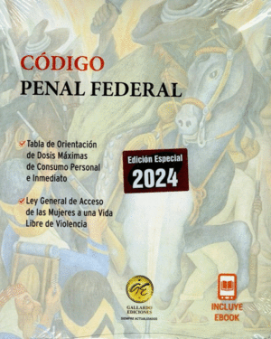 CODIGO PENAL FEDERAL 2024 + EBOOK