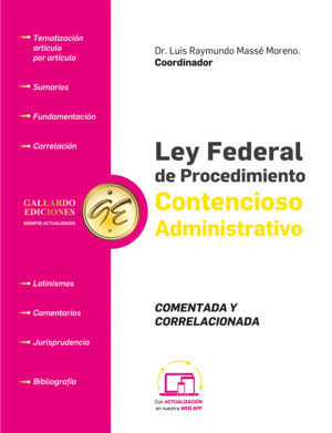 LEY FEDERAL DE PROCEDIMIENTO CONTENCIOSO ADMINISTRATIVO