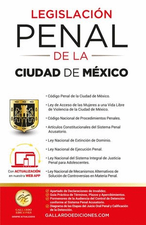 LEGISLACION ESENCIAL PENAL CIUDAD DE MEXICO 2025